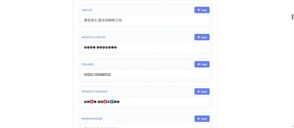 Real Examples & Live Preview